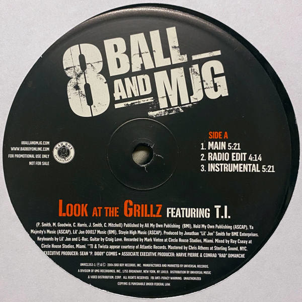 8Ball MJG-Look At The Grillz