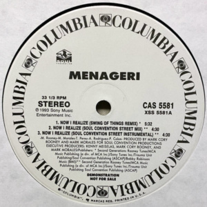 Menageri-Now I Realize