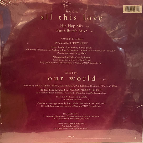 Patti La Belle-All This Love_2