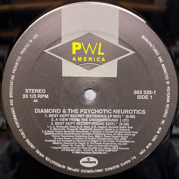 Diamond & The Psychotic Neurotics-Best Kept Secret_3