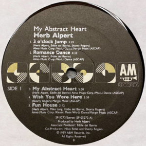 Herb Alpert-My Abstract Heart