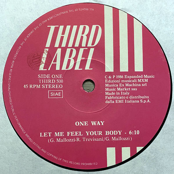 One Way-Let Me Feel Your Body_3