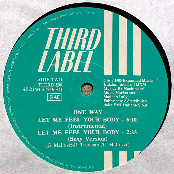 One Way-Let Me Feel Your Body_4