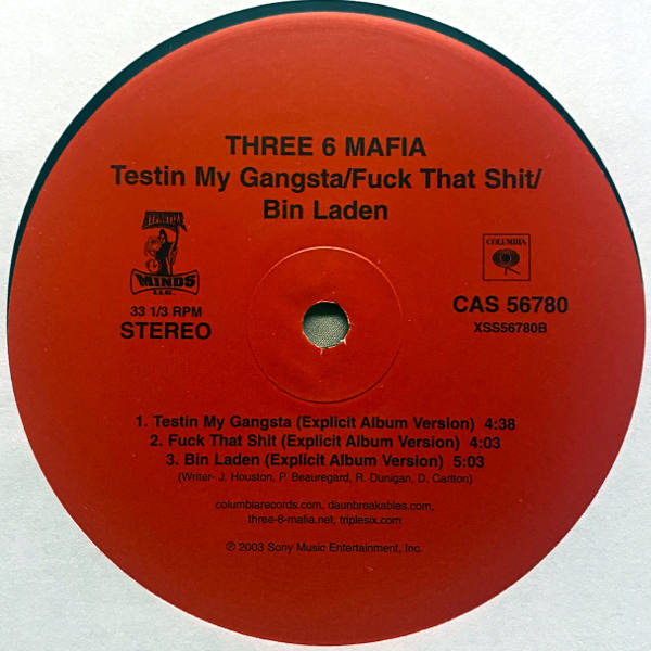 Three 6 Mafia-Testin My Gangsta_2