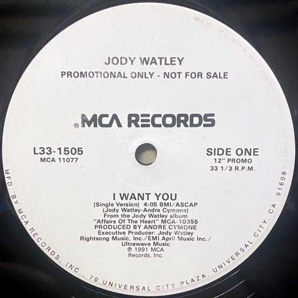 Jody Watley-I Want You