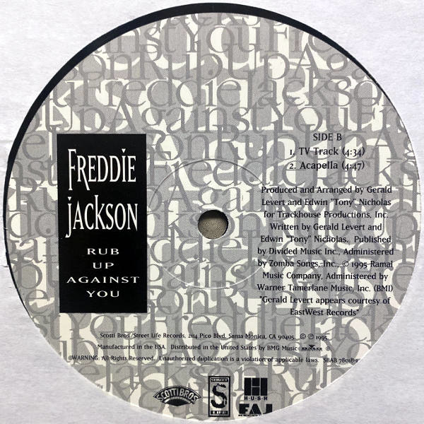 Freddie Jackson-Rub Up Against You_2