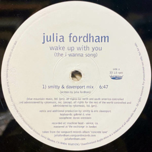 Julia Fordham-Wake Up With You