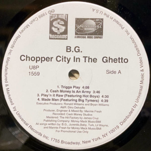 B.G.-Chopper City In The Ghetto
