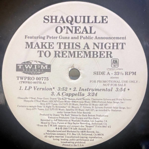 Shaquille O'Neal-Make This A Night To Remember