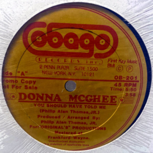 Donna McGhee-You Should Have Told Me