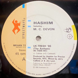 Hashim-UK Fresh 86 The Anthem