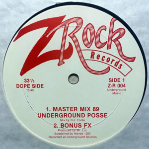 Underground Posse-Master Mix 89