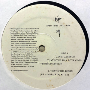 Janet Jackson-That's The Way Love Goes