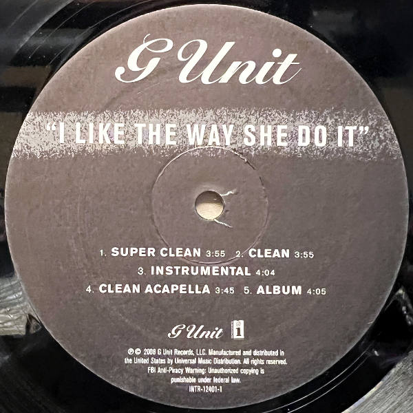 G Unit-I Like The Way She Do It