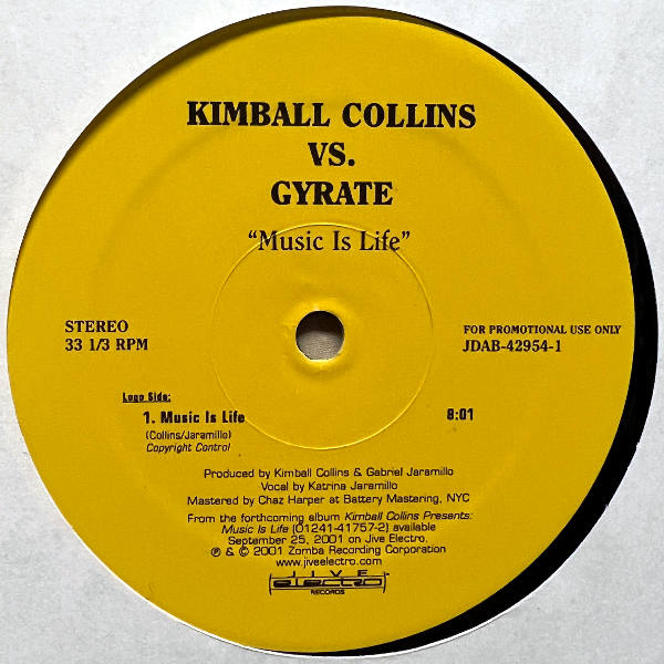 Kimball Collins Vs Gyrate-Music Is Life