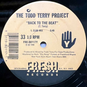 Todd Terry Project-Back To The Beat