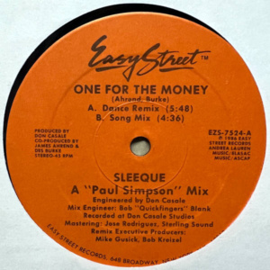 Sleeque-One For The Money