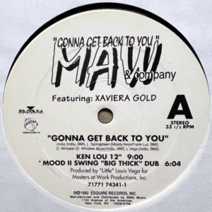 MAW & Company-Gonna Get Back To You