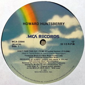 Howard Huntsberry-Don't Take This Out On Me
