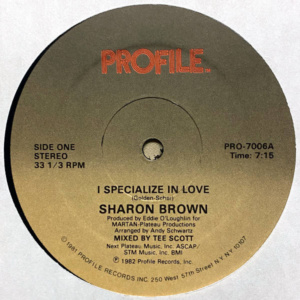 Sharon Brown-I Specialize In Love
