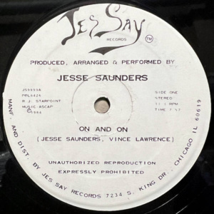 Jesse Saunders-On and On Track