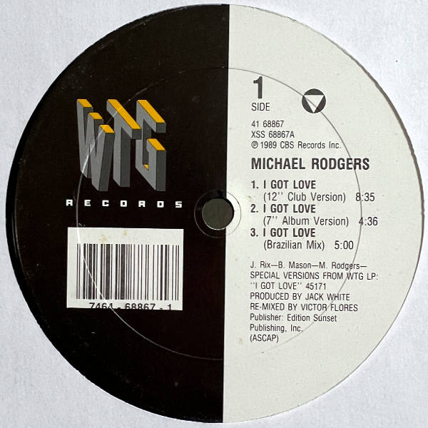 Michael Rodgers-I Got Love