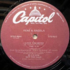 Rene & Angela-I Love You More