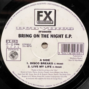 Dub Virus-Bring On The Night Ep