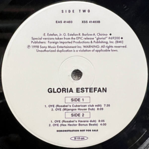 Gloria Estefan-OYE