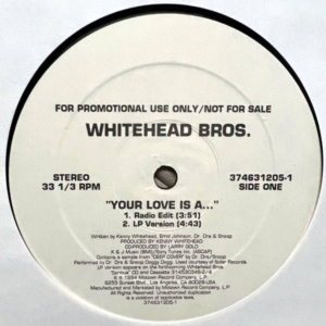 Whitehead Bros. Your Love Is A