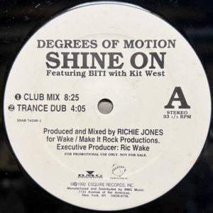 Degrees Of Motion-Shine On