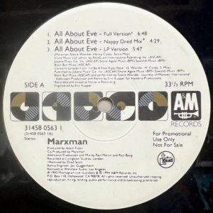 Marxman-All About Eve