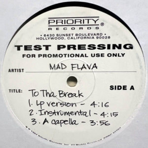 Mad Flava-To Tha Break